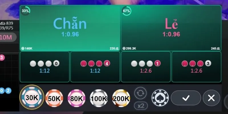 Game tích hợp tính năng lịch sử cược hữu ích cho người chơi