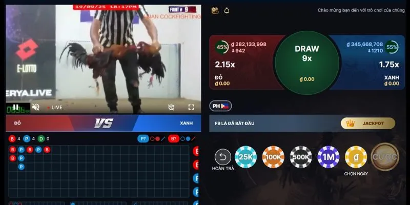 Tìm hiểu thông tin về sảnh đá gà GA28 tại U888