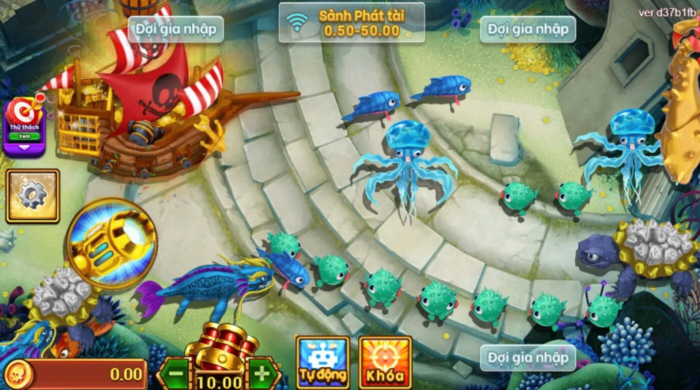 Bao Chuan Fishing mang đến trải nghiệm giải trí đỉnh cao với chủ đề hải tặc và săn kho báu dưới lòng đại dương